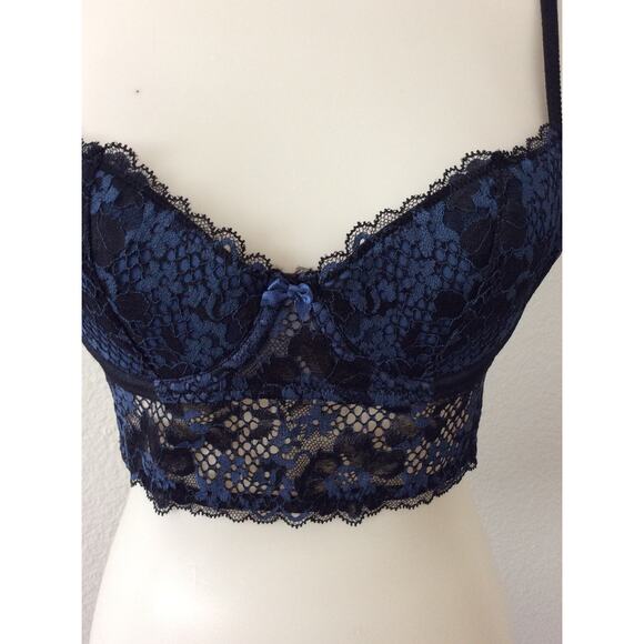 Adore Me Pacchi Lace Contour Demi Underwire Bra Lingerie - Picture 2 of 7